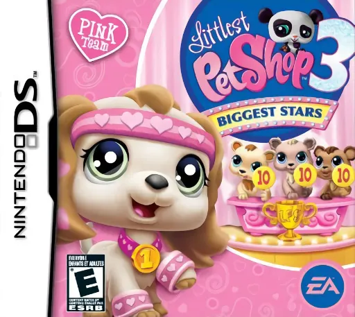 Littlest Pet Shop 3 - Biggest Stars - Pink Team (USA) (En,Fr)